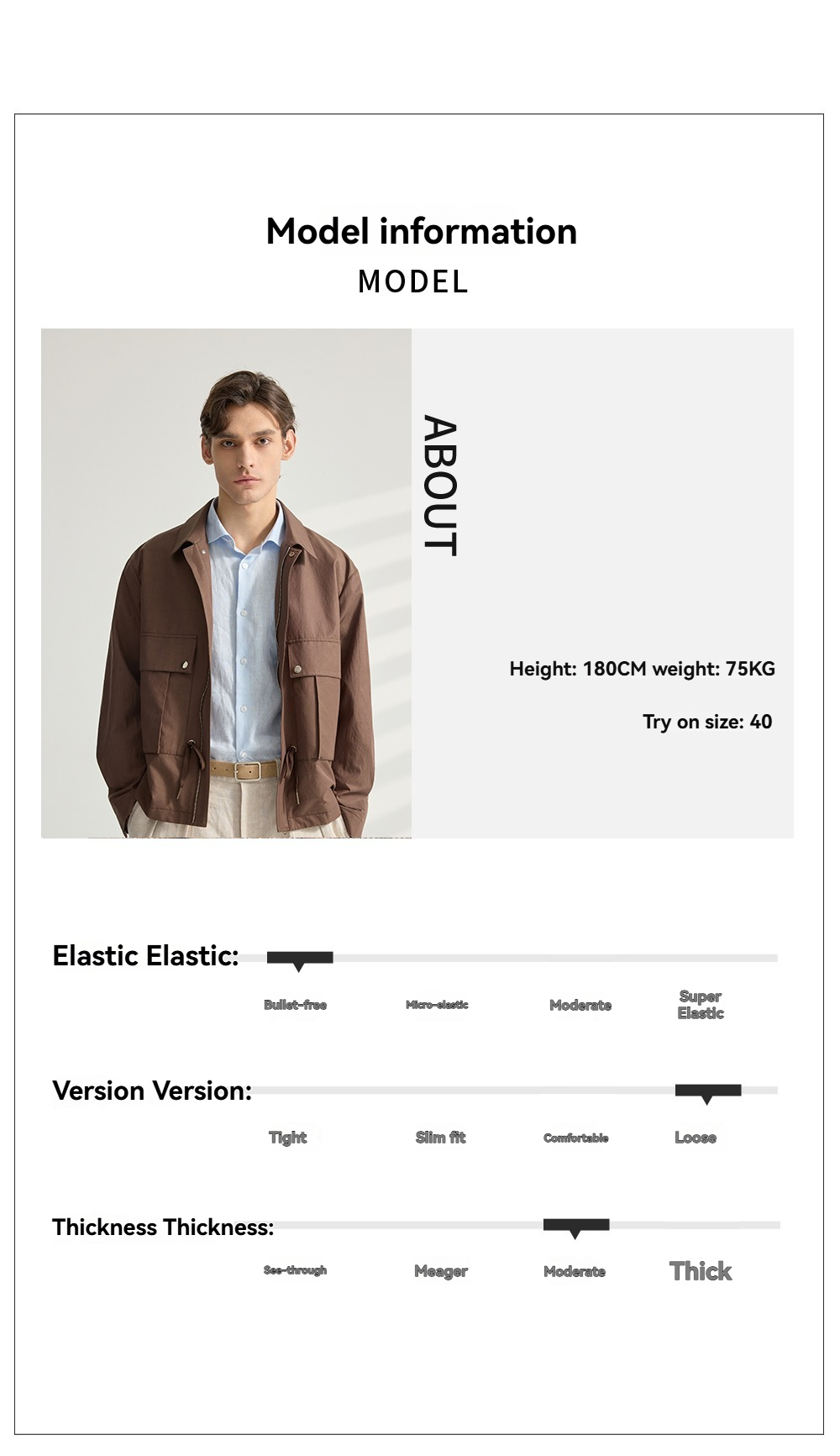Stylish Men's Leisure Jacket - Versatile Fit/Luxury designer/Men's Business Casual Zip-Up Jacket/Slim Fit Zippered Office Blazer/Modern Mini