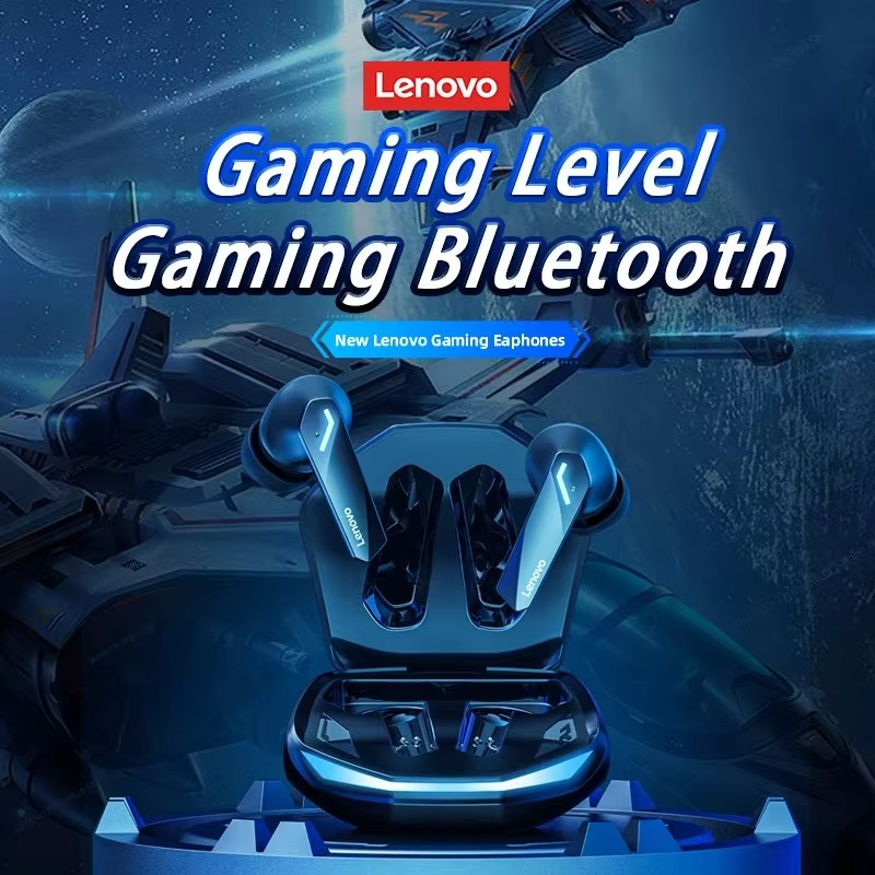 Lenovo GM2 Pro Earphones Bluetooth 5.3 Wireless Earbuds Low Latency Headphones HD Call Dual Mode Gaming Headset With Mic