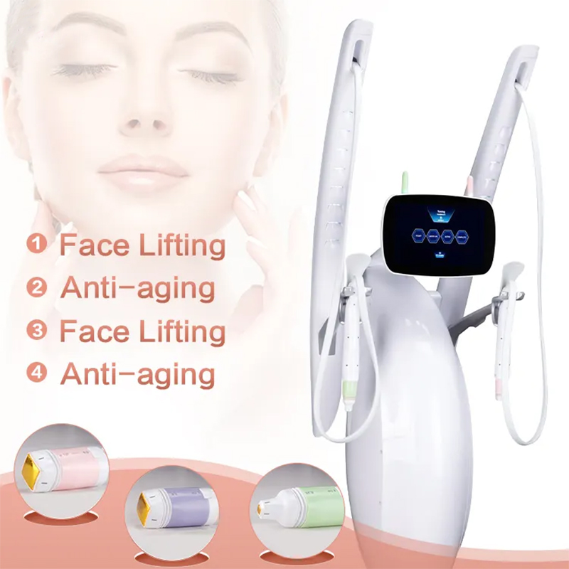Newest 6.78Mhz Anti-Aging Facial Device RF Skin Tightening Machine Gold Radio Frequency Micro Needle Wrinkle Removal Face Lifting Beauty Machine