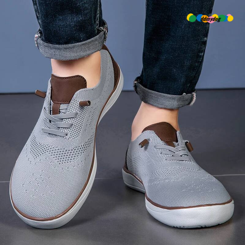 Men's large size casual shoes, suitable for people with fat feet wide feet, soft and light walking shoes
