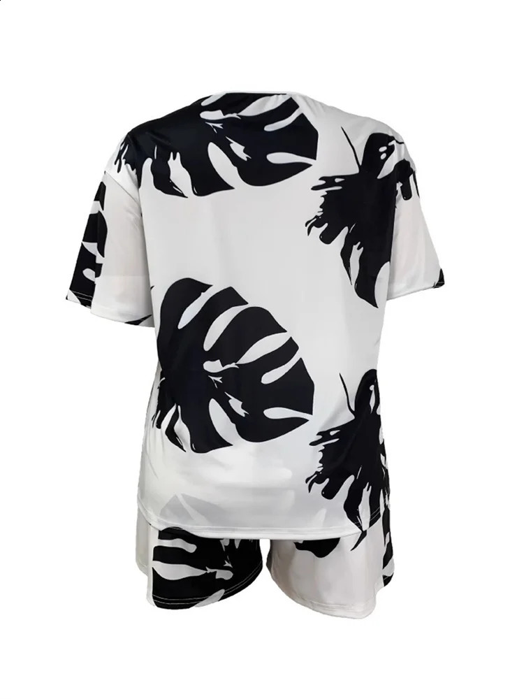 Womens Plus Size Two Piece Sets Trendy Matching Set Loose Fit Casual Summer Outfit Comfortable Stylish Wholesale Drop 250516Z