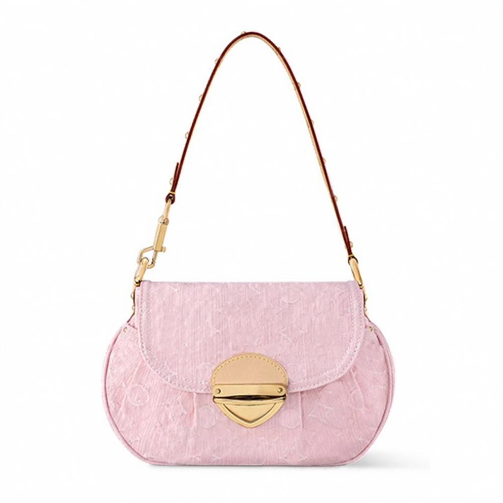 Designer bag Fashion women's leather embossed crossbody bag old flower chain handbag letter striped luxury half moon bag handbag crossbody bag Hobo bag luxury wallet