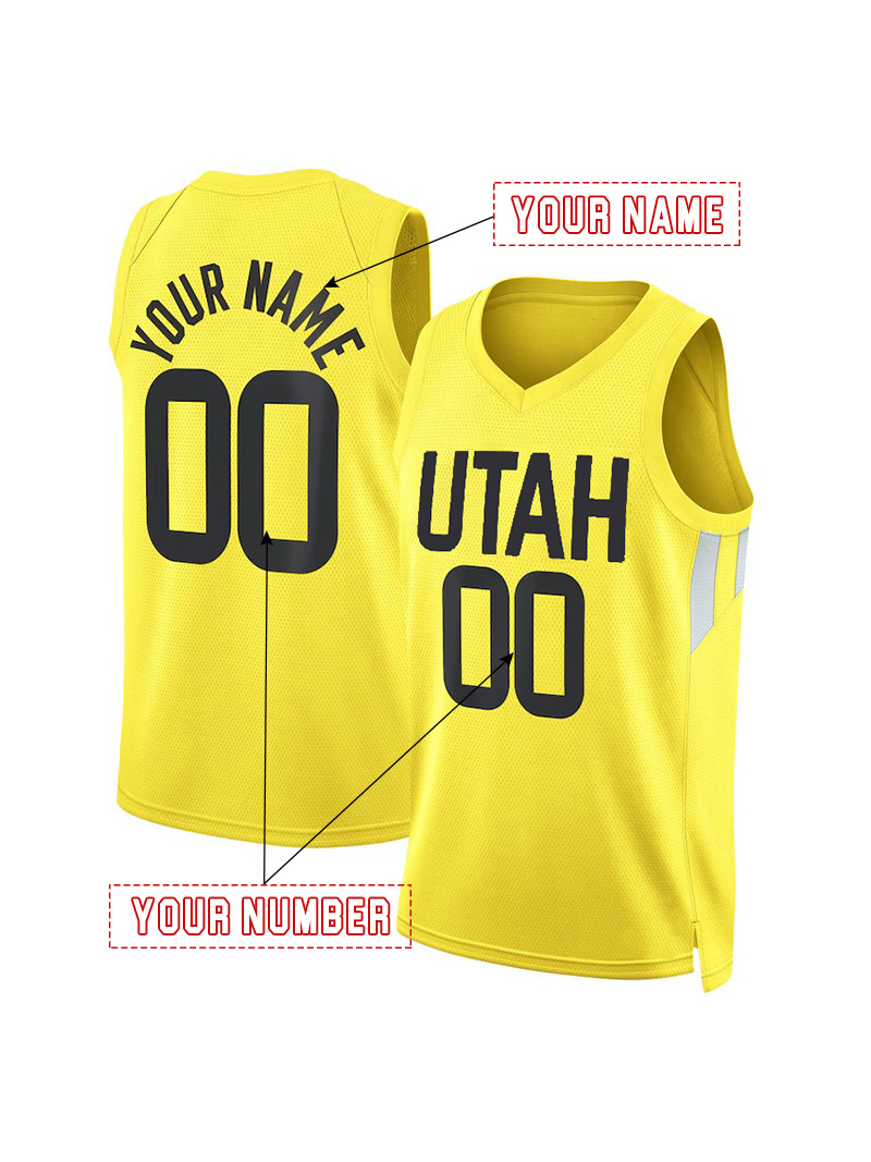 CLARKSON MARKKANEN 23 2024-25 City Basketball Jeresys HENDRICKS 2 KESSLER 33 COLLINS 30 SEXTON 11 Filipowski Custom ed New Inform Embroidered Sweatshi