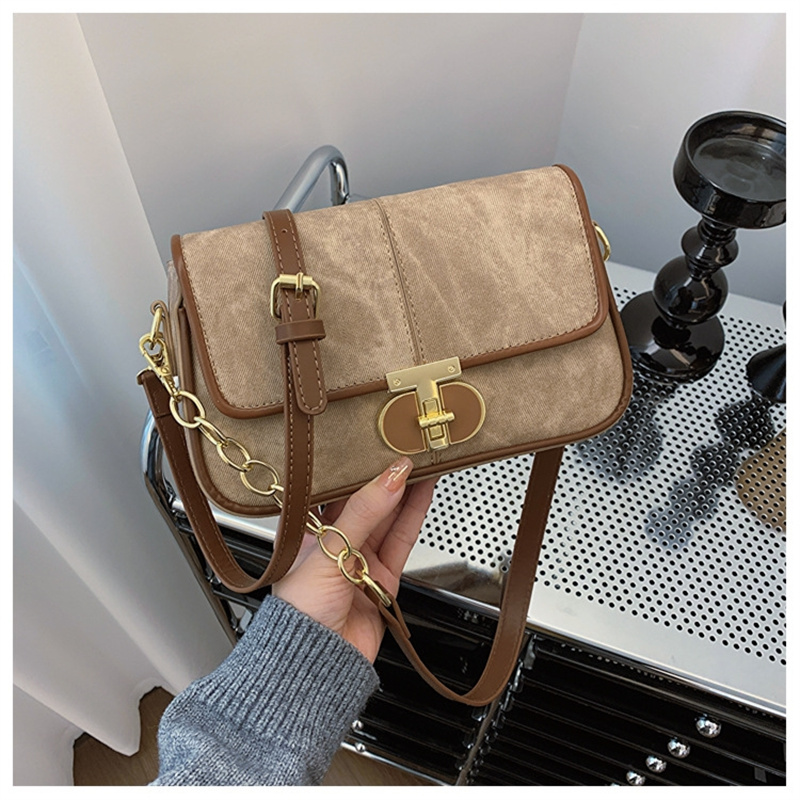 Designer Bag Luxury Bag Chic Commuter Shoulder Bag Stylish Small Square Handbag With High End Texture For Daily Use