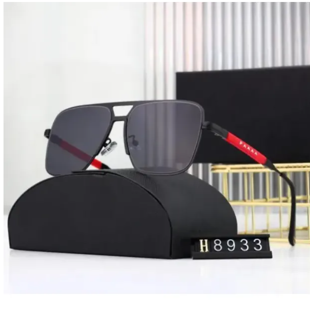 Men Designer Women Sunglasses Fashion Outdoor Eternal Classic Triangle Glasses Retro Metal Goggles Sports Driving Multiple Styles with Box p8933