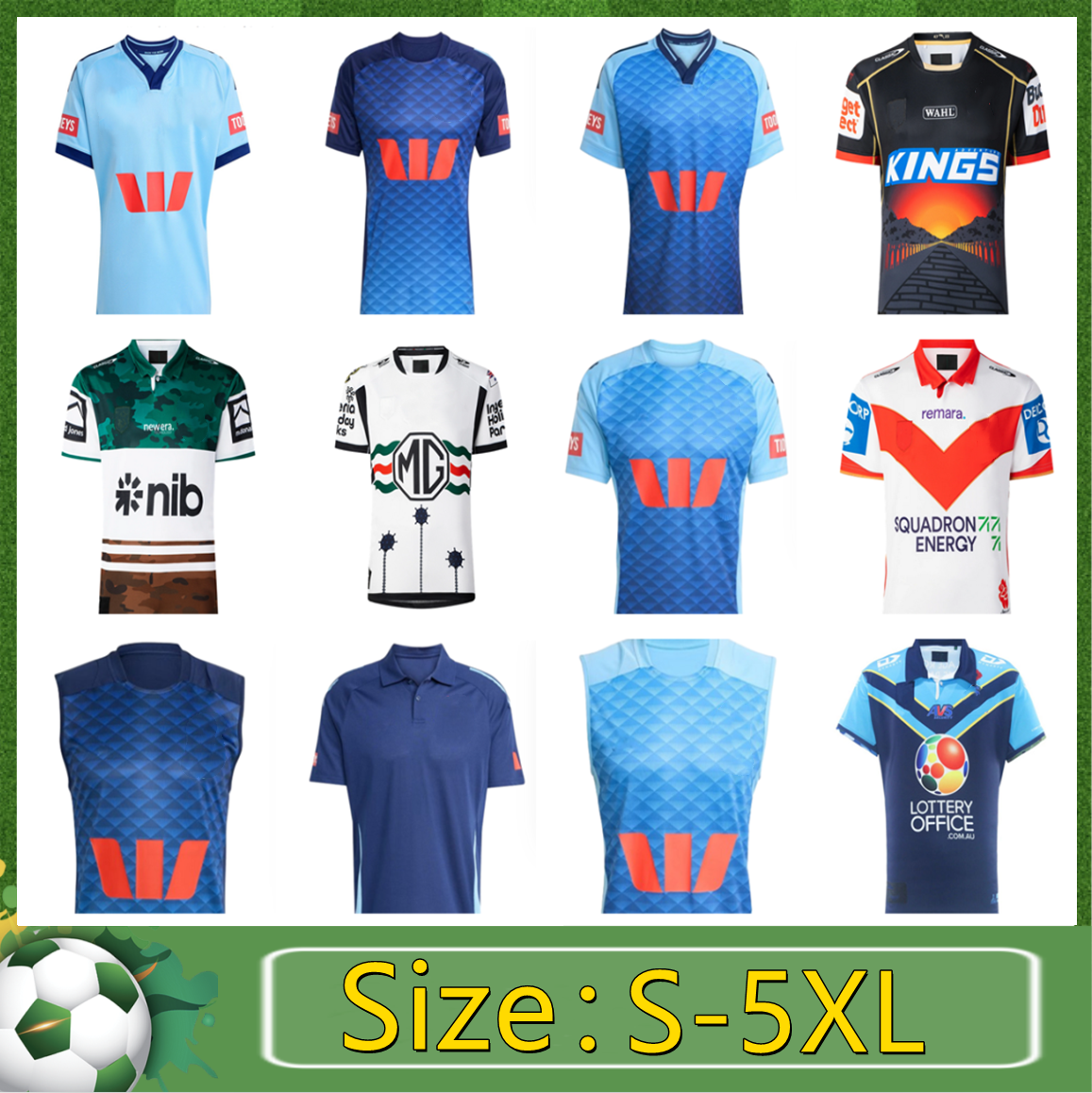 2025 2026 S-5XL shirt Nsw Blues State Of Origin Indigenous olive jersey 3D printed men's T-shirt men's top