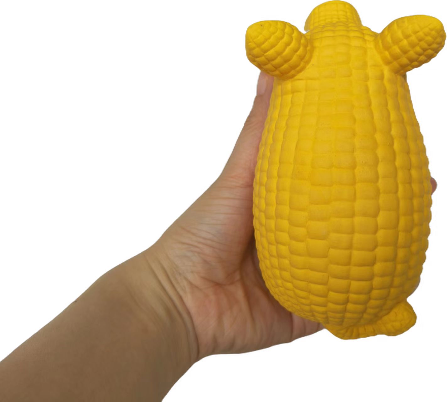 Latex Pig Squeaky Pet Toy Natural Rubber Screaming Maize Pig & Watermelon Pig Puppy Toy 2pcs/Pack