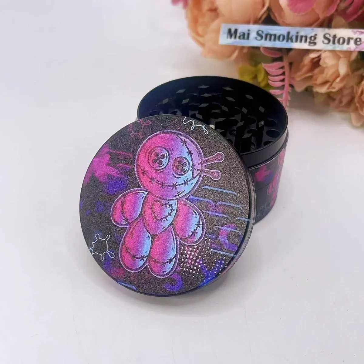 2/2.5in Banette Herb Grinder 4-layer Manual Spice Pepper Salt Mortar Pestle Tobacco Grass Raw Herb Grinder Cigarette Smoke Tool Y250521