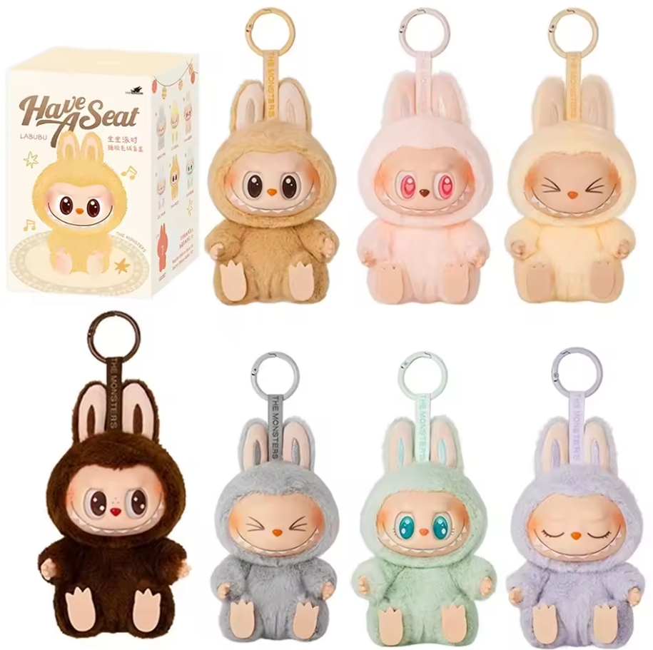 Labubu popmart labubu clothes V1 V2 V3 monsters Big Into Energy Kawaii Figure Face doll clothesDoll Keychain Decor gift1