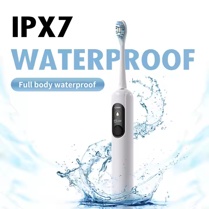 Smart Display Screen Electric Toothbrush Adults Whiten Sonic Electrical Toothbrush