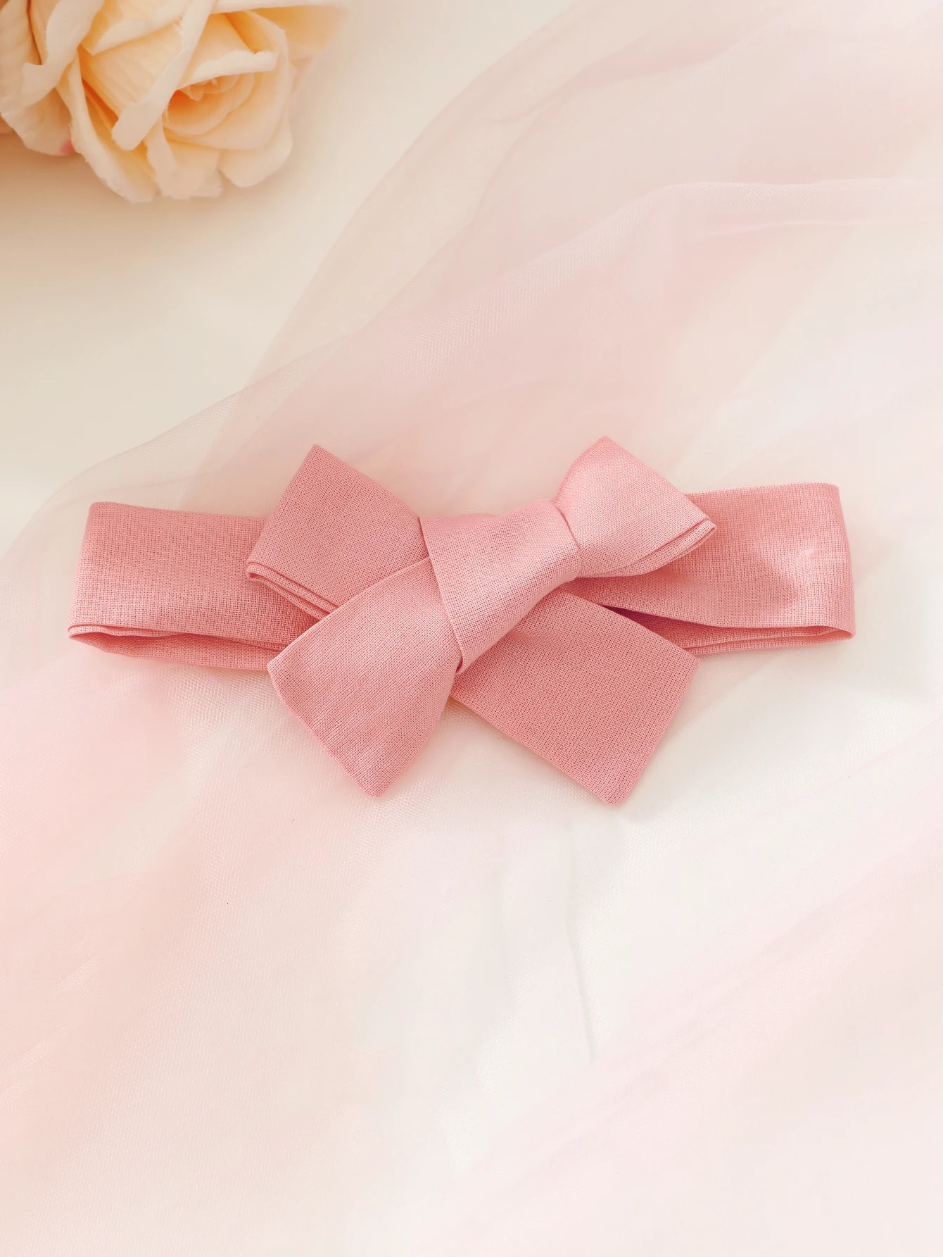 Baby Girl Flower Sleeveless Ruffle TopBow ShortsHeadband 3PcsSet Suitable for Cute Girls Aged 324 Months Summer Set 250517z