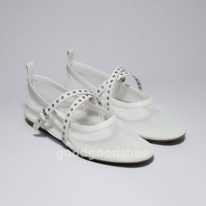 free shipping ballet flats designer heels loafers womens sandals luxury shoes summer elegant leather ballerina daily comfort mesh breathable dress sho