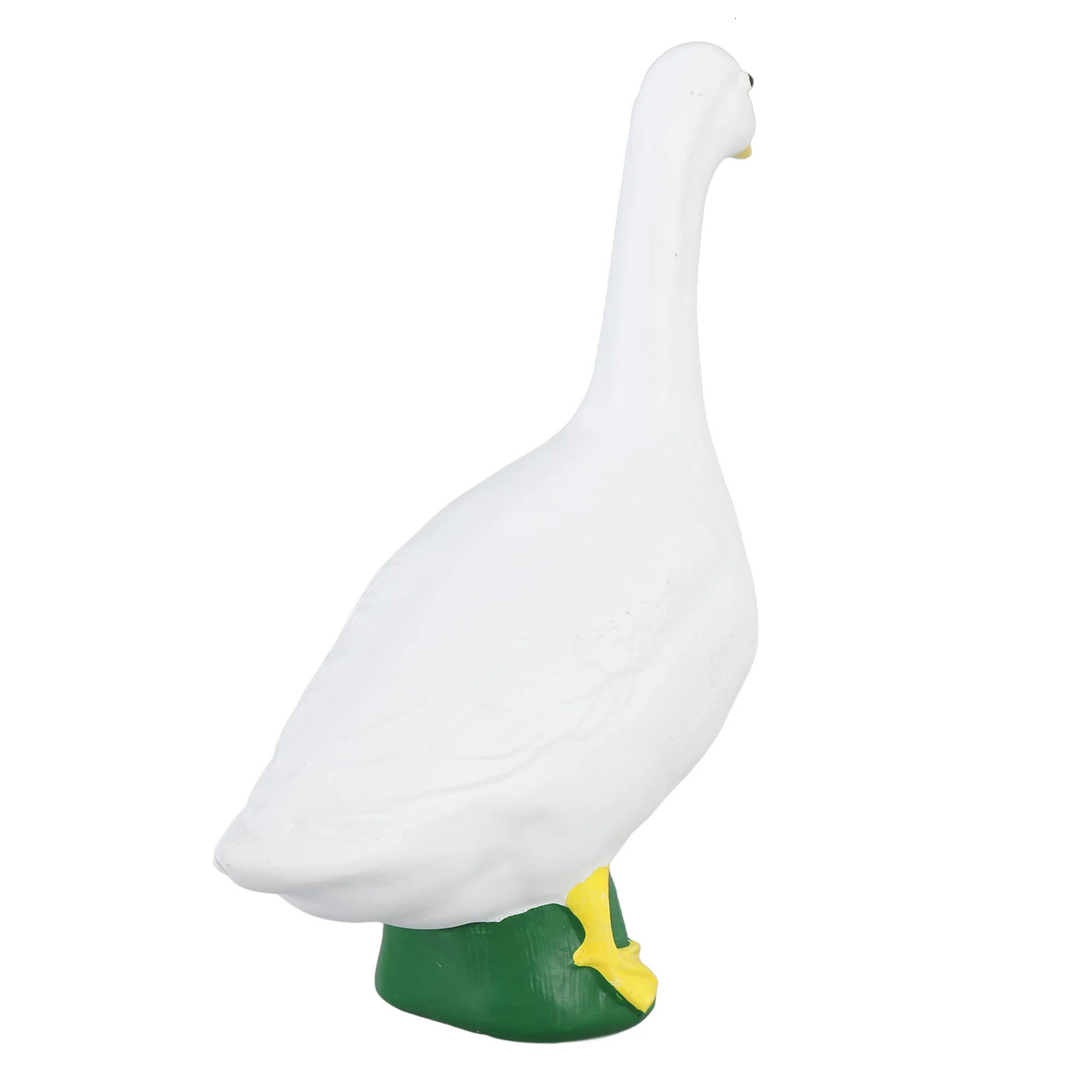 Resin Goose Figurine Lifelike Exquisite Craft Goose Statue Sculpture Ornament for Home Garden Porches Decoration 250425