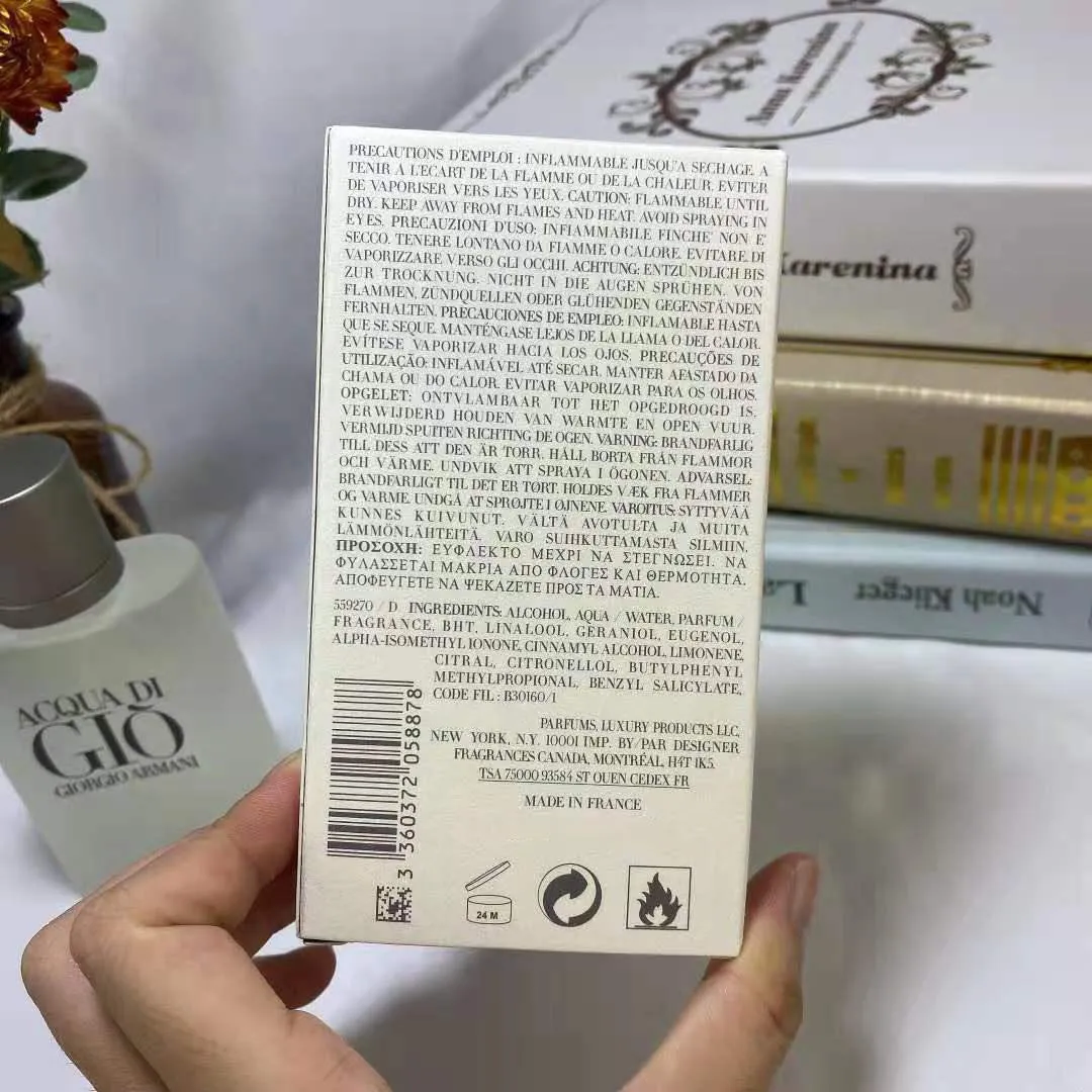 Designer Perfume Ml Men Women Fragrance Good Smell Long Time Leaving Body Mist High Quality Fast Ship