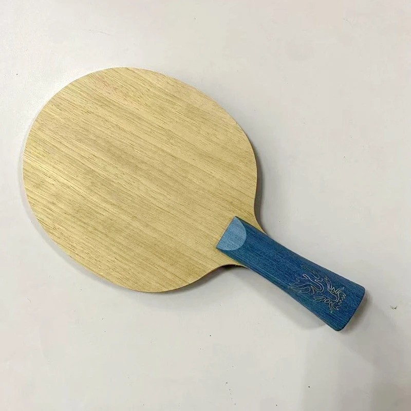 DIY W968 Hurricane Long V Table Tennis Bat Offense Ping Pong Paddle Yellow Black Blended Fiber ZL Carbon Blade For Sports 250522