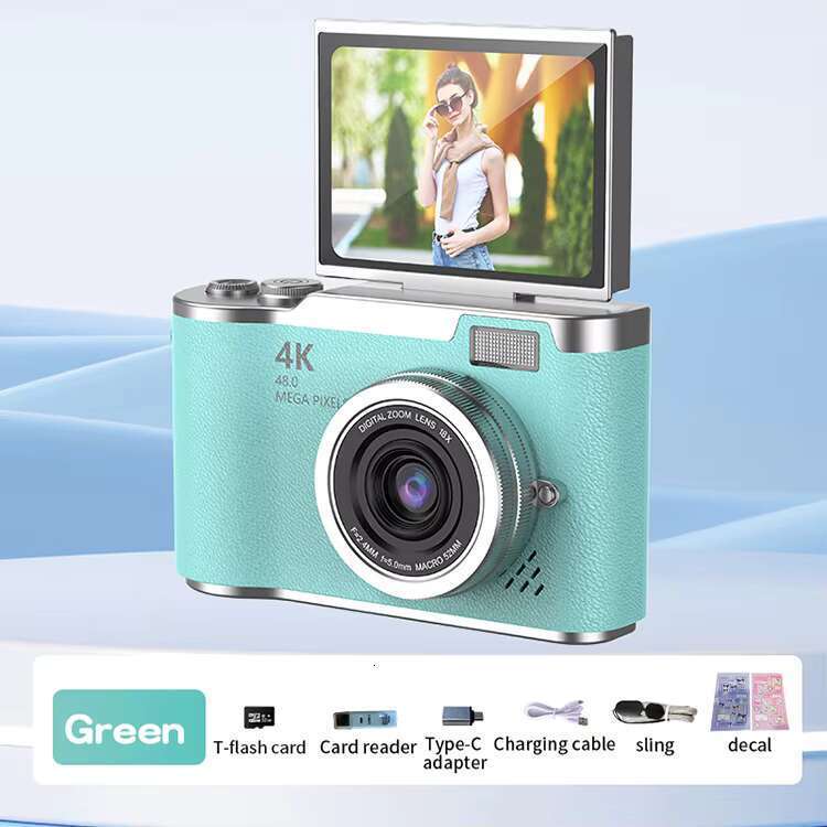 DHgargets Lk007 high-resolution, High-definition Digital Camera With A Rechargeable Rotating Screen Lens Captures Stunning Images. Compact Camera