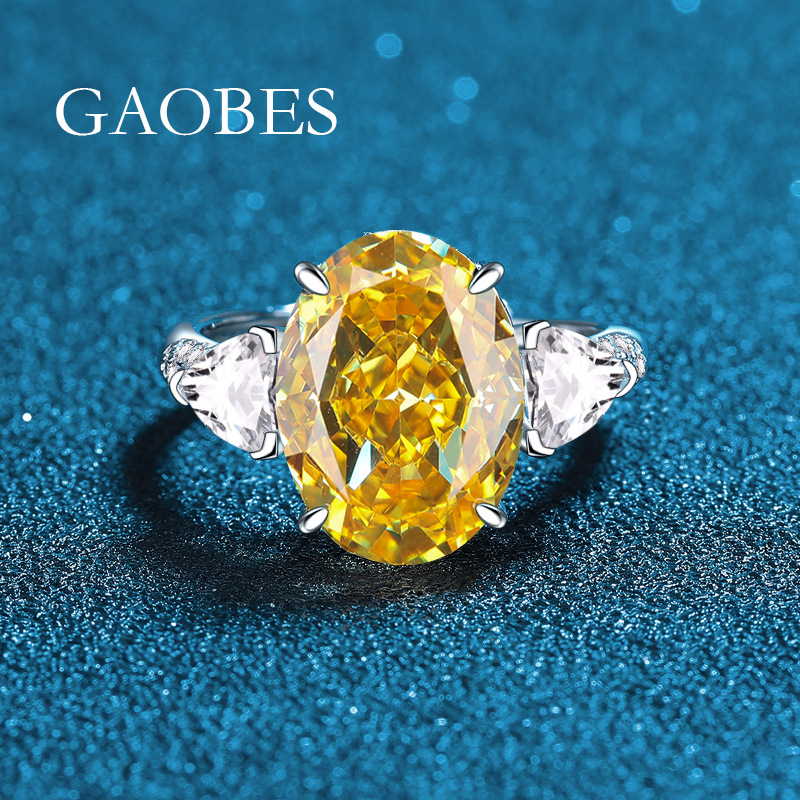 Chic Ladies' Diamond Accentuated Bands Featuring Colorful Gems Set On Premium Quality Stainless Steel Base