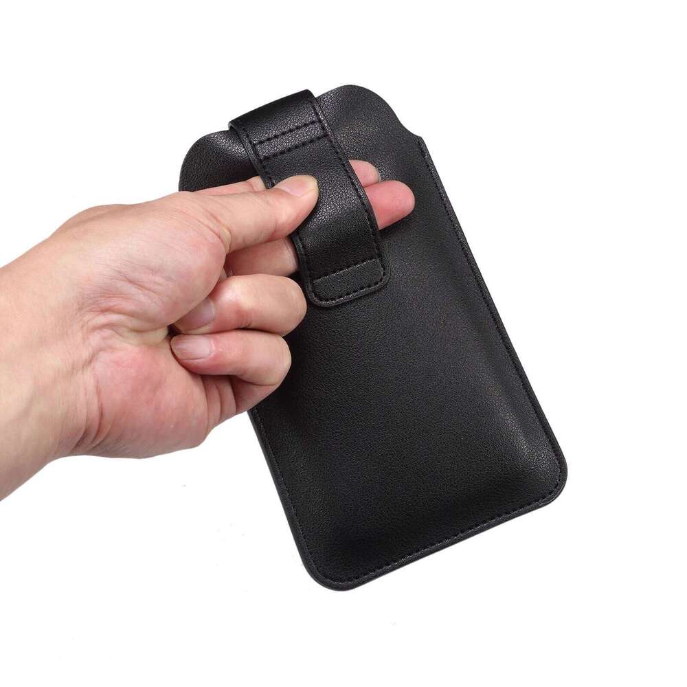 Universal PU Leather Belt Clip Case Pouch For Xiaomi 14T Plus Redmi Note 9 10 11 12 13 14 Pro Cover