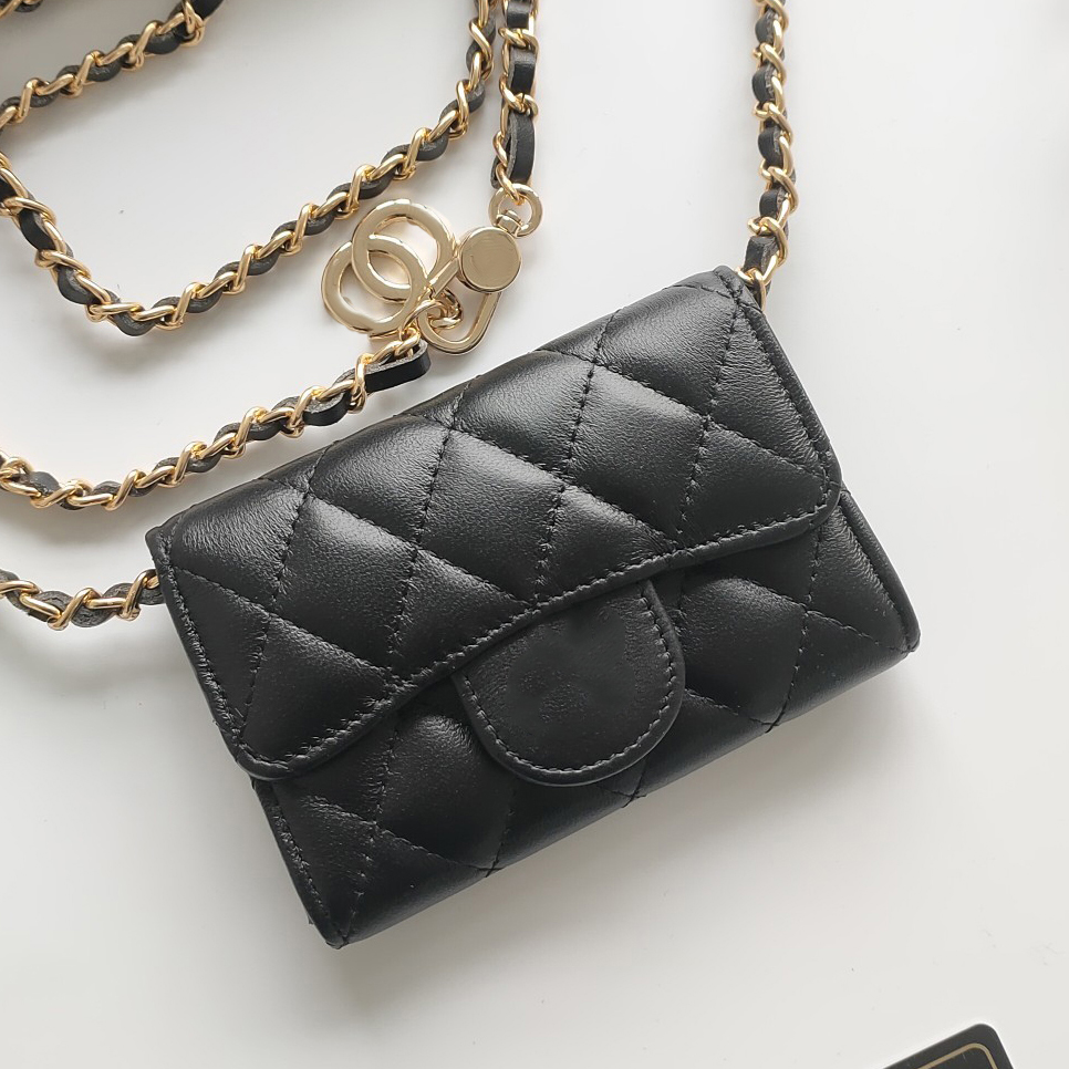 Designer Crossbody Designer Wallet Coin Pouch Fashion Designer Bag Handbag High Quality Caviar Cowhide Flap Bag Luxury Purses With Chain Cross Body Bag Womens Purse