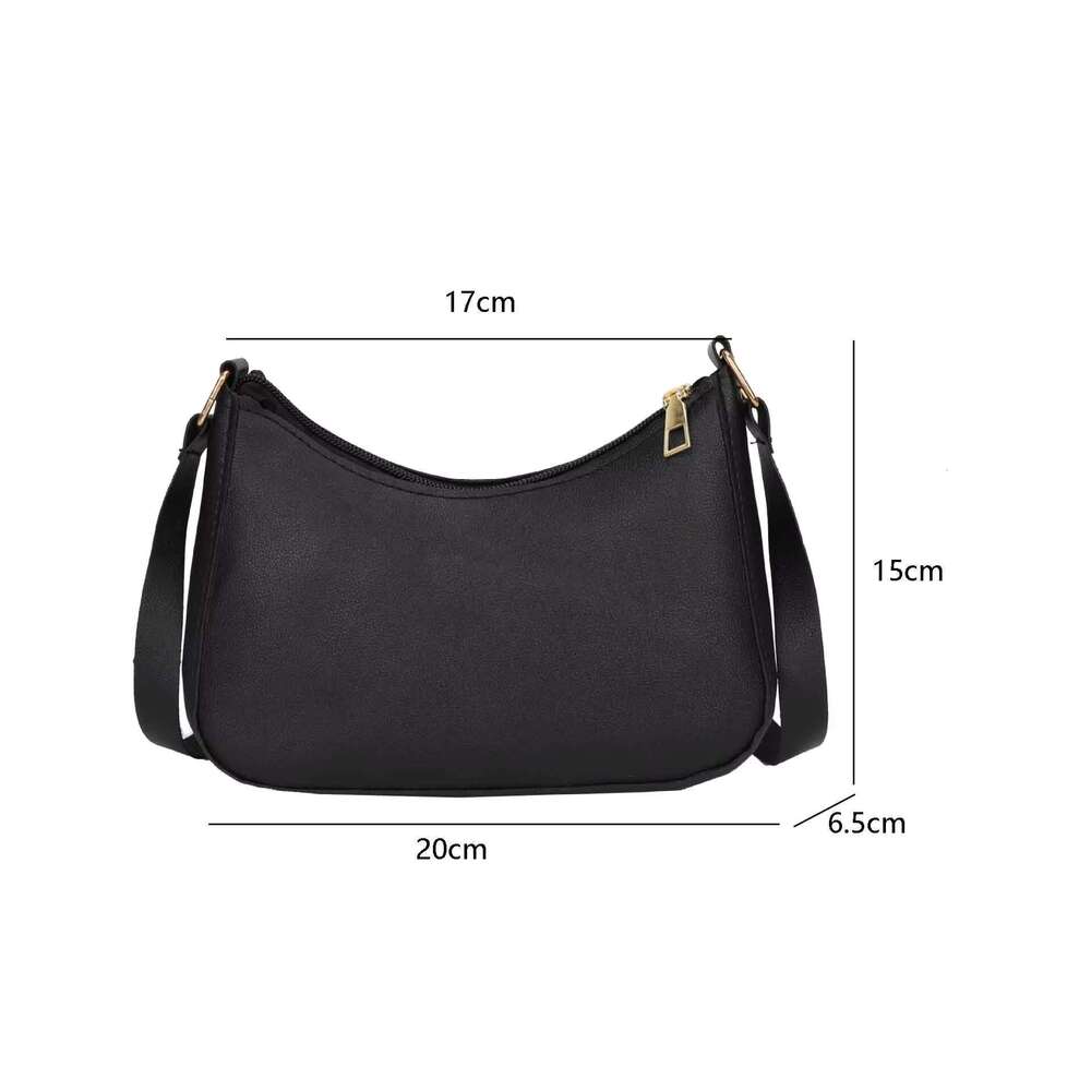 DHGadgets New Fashion Style Women's Simple and Fresh Shoulder Bag Solid Color Handbag