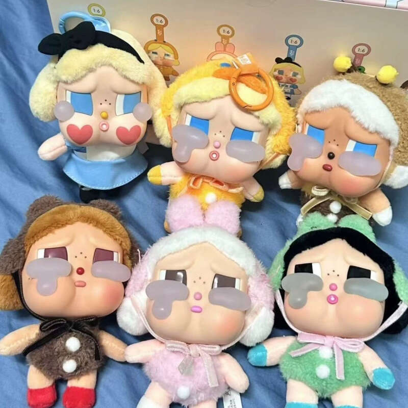 CRYBABY Tears Vinyl Face Plush Doll Bubble Mart Blind Box Baby Crying