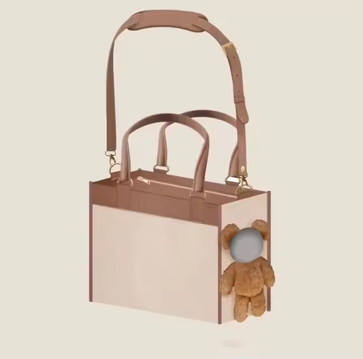 Small Dog Pet Bag Carrier Fashionable PU Leather Dog Purse Convenient Pet Tote for Puppy Pet Handbag for Small Sized Dogs, Cats for Going Out and Trav