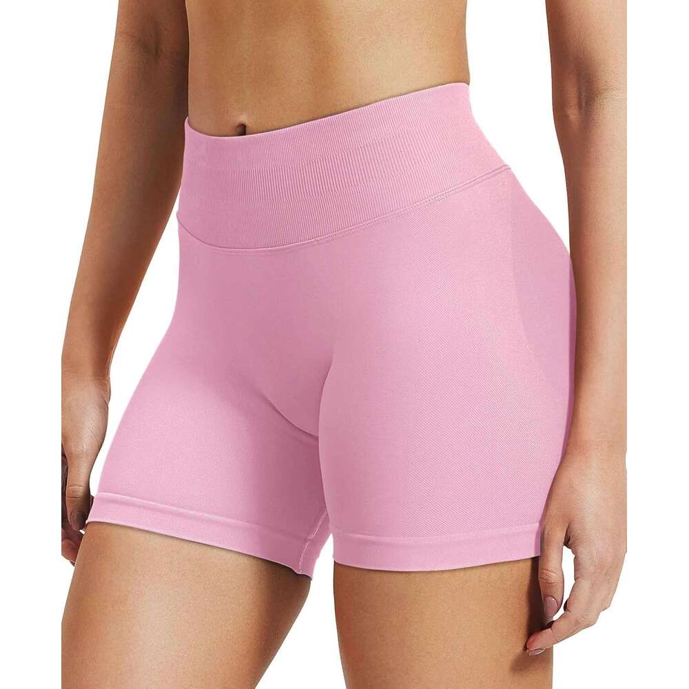 DHEssentials Women Workout Impact 3.6"/ 4.5"/ 6" Scrunch Butt Lifting Gym Seamless Booty Biker Shorts