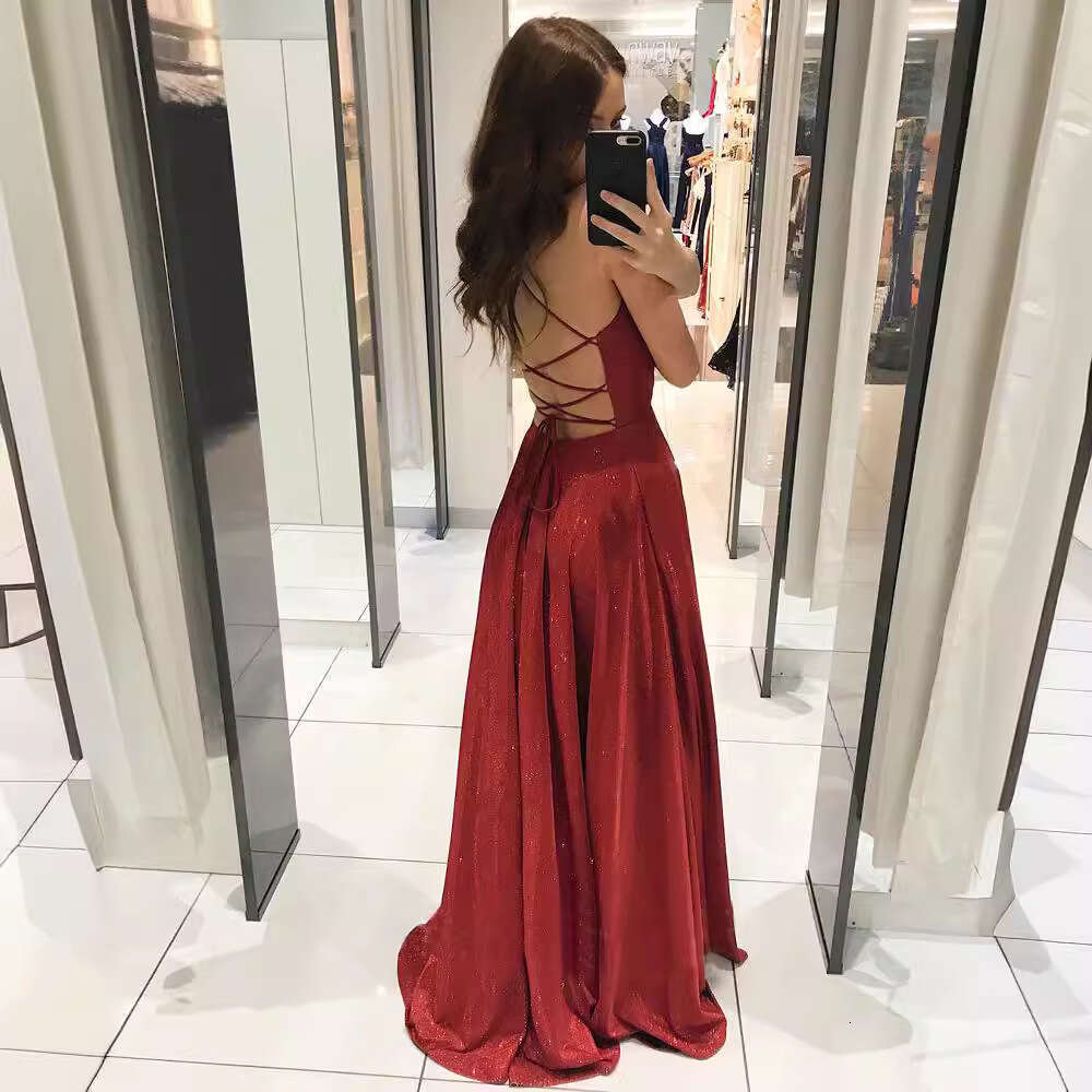 Halter Whit Maxi Dresses New Women S Slim Fit Long With Suspended Open Back Dress Prom Sexy Dress