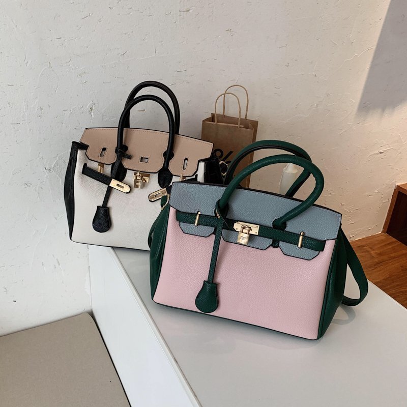 2025 Designer Fashionable Color Blocking Single Shoulder Crossbody Bag for Women, Versatile and Casual with Free Shipping