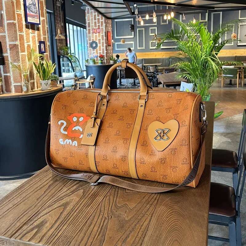New Fashion Lage Bags Men Travel Large Capacity Duffle Women Shoulder Versatile Ladies Crossbody Bag Big Tote Handbag