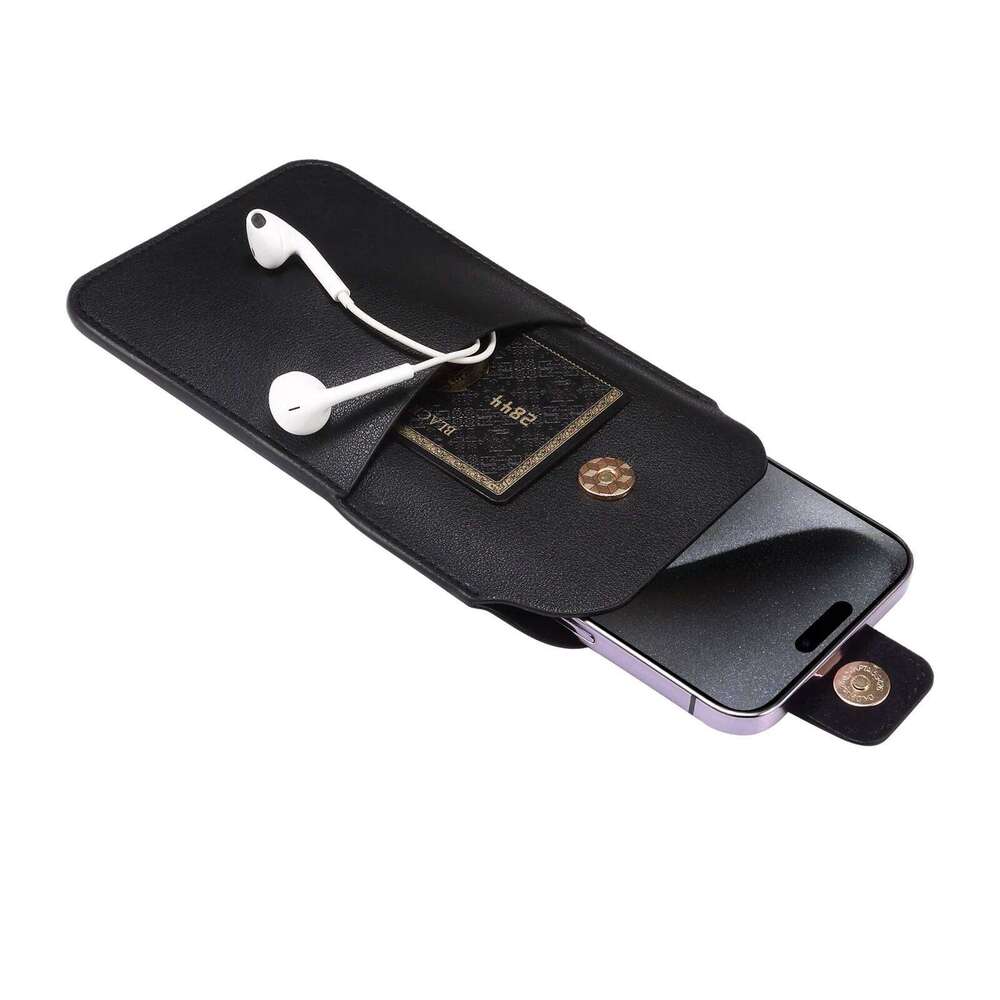Universal PU Leather Belt Clip Case Pouch For Xiaomi 14T Plus Redmi Note 9 10 11 12 13 14 Pro Cover