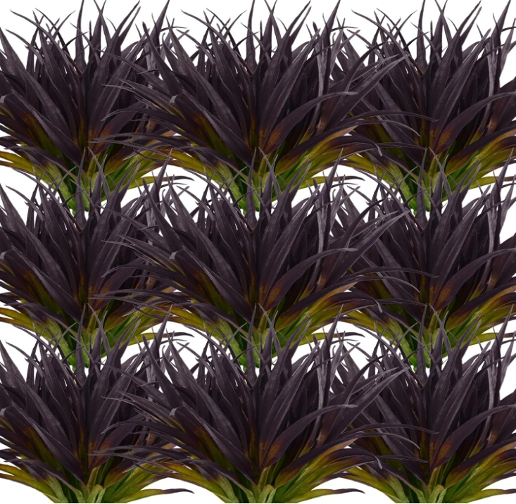 UV resistant outdoor artificial plants - tall grass, tropical flowers and shrubs - perfect for year-round and indoor