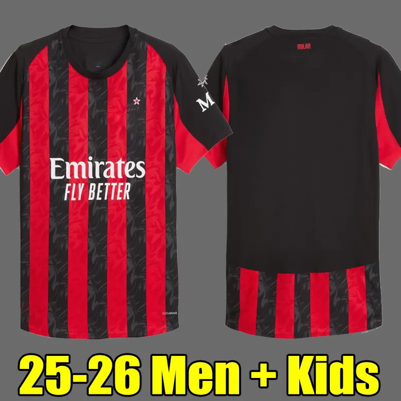 25 26 PULISIC soccer jerseys RAFA LEAO ACS LOFTUS-CHEEK MILANS JOVIC MORATA home away football shirt Third 4th fouth men kids kit uniforms 2024 2025