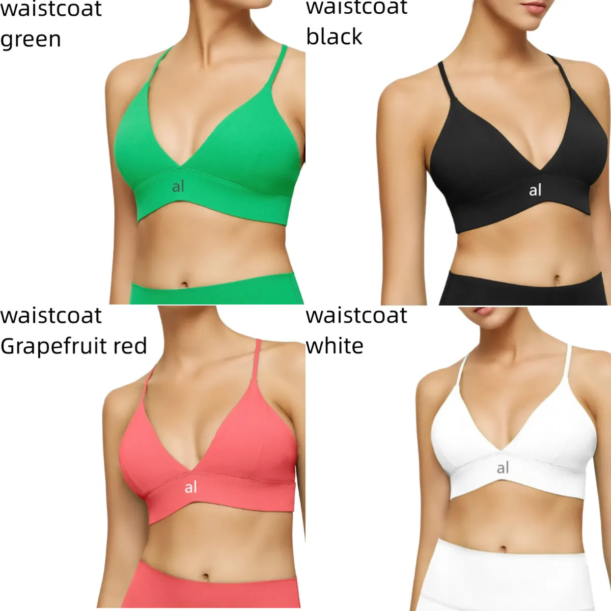 Women Sports Bra Tops Fintness Camisole Vest Skinfriendly Workout Breathble Crisscross Quick Dry Top
