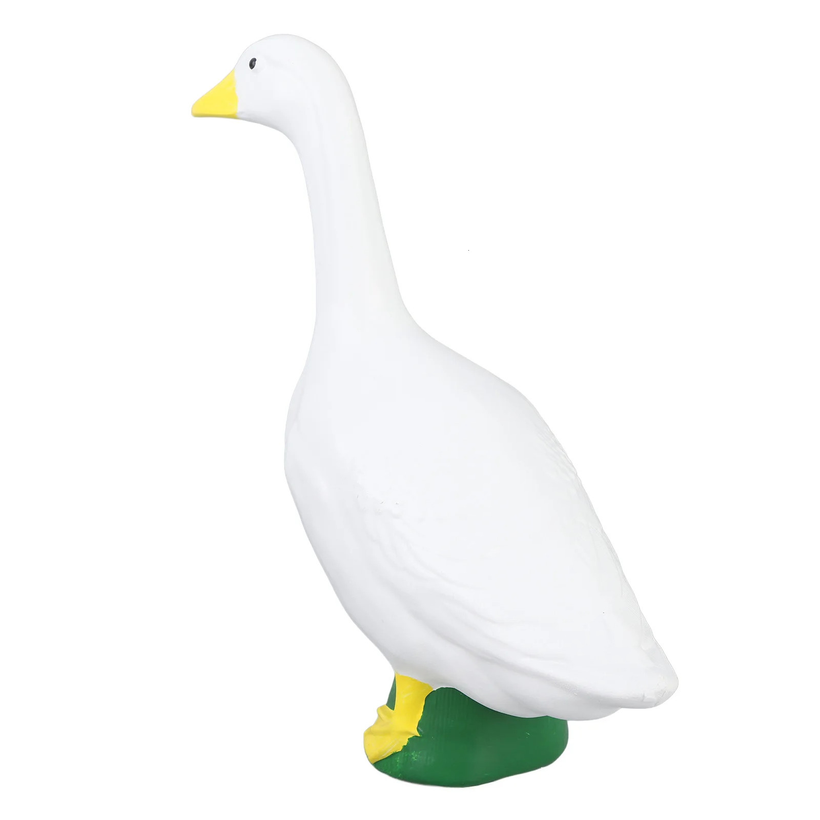 Resin Goose Figurine Lifelike Exquisite Craft Goose Statue Sculpture Ornament for Home Garden Porches Decoration 250425
