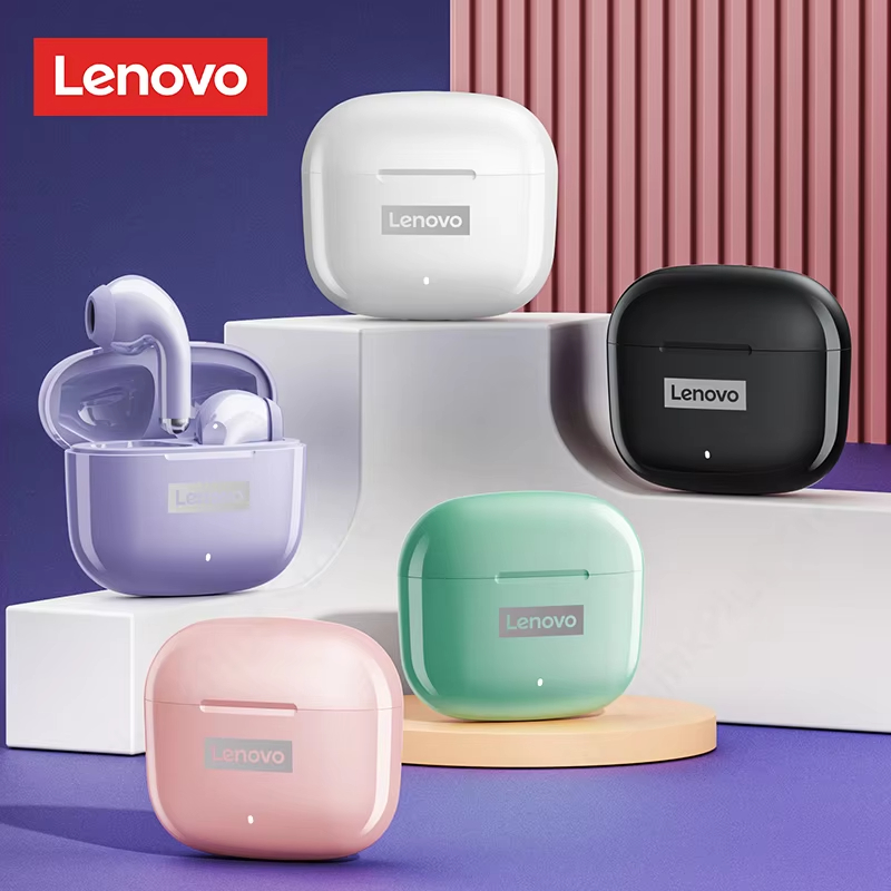 Lenovo LP40 Pro TWS Earphones Wireless Bluetooth V5.1 Sport Noise Reduction Headphones Touch Control HD Call With Mic