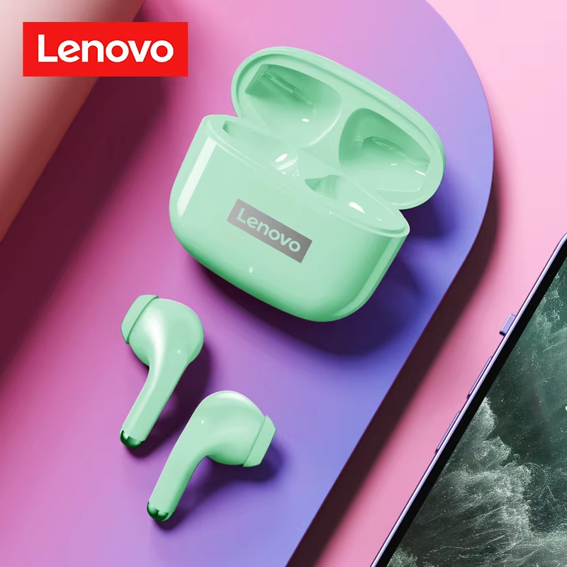 Lenovo LP40 Pro TWS Earphones Wireless Bluetooth V5.1 Sport Noise Reduction Headphones Touch Control HD Call With Mic