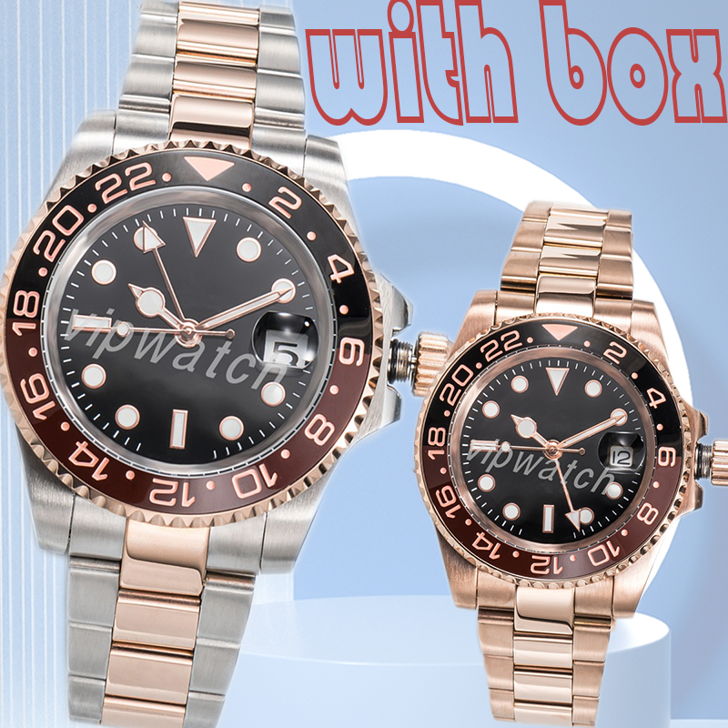 Watches Ceramic Bezel full Stainless Steel Automatic Mechanics Movment Sapphire 5ATM waterproof Mens Watches orologio di lusso