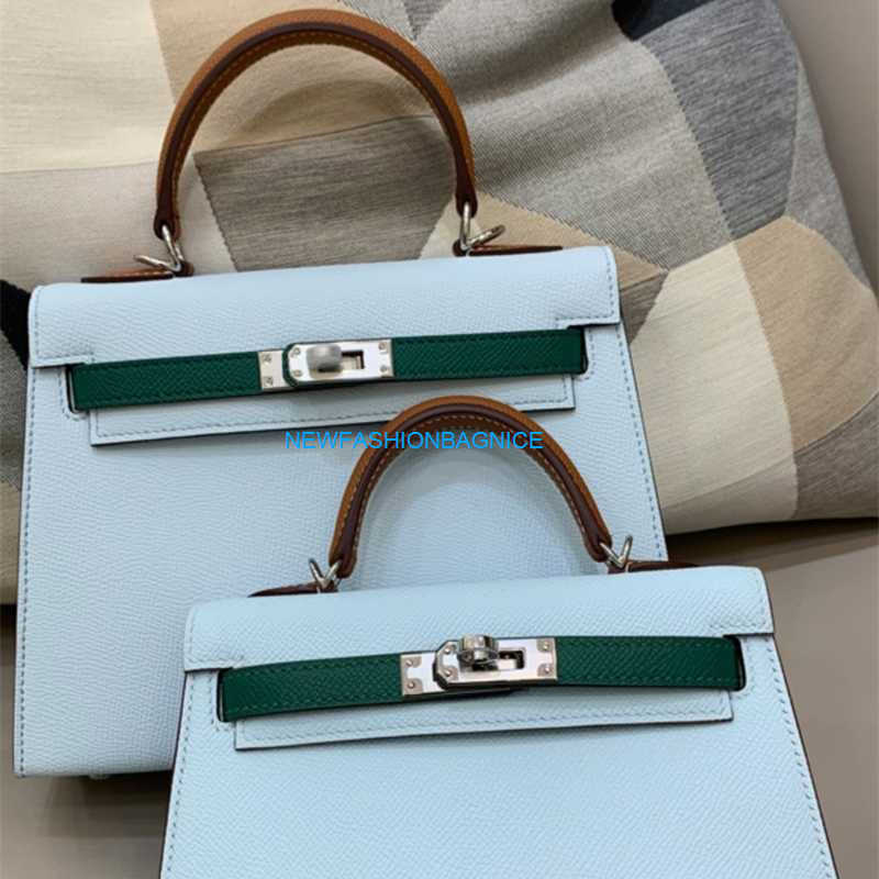 Luxury Handbag Womens Tote Bag Shoulder Bags Advanced Color Contrast Ep Cowhide Bag Color Block Second Generation Womens Bag Handheld One Shoulder Crossbo Goodsf89