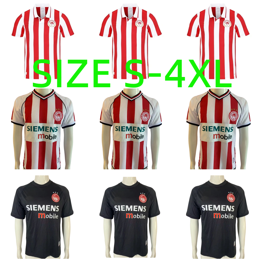 2025 2026 Piraeus Soccer Jerseys 01 02 04 05 Retro Greece Olympiakos HEZZE RODINEI FORTOUNIS GELSON.M EL KAABI YAREMCHUK CHIQUINHO ORTEGA VELDE 100th football shirt