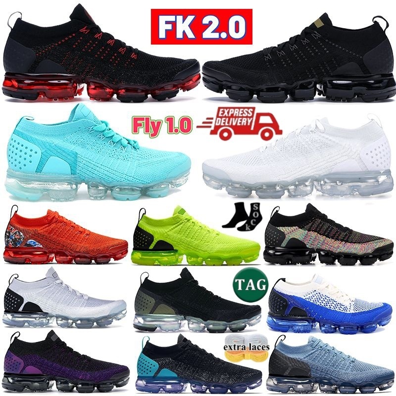 VM Fly 2.0 1.0 Running Shoes Men Sneakers Chinese New Year White Pure Platinum Black Metallic Gold Dark Grey Animal Pack Zebra Bred Women Breathable Designer