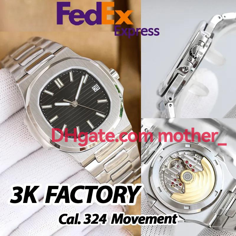 Men Designer Watches High Quality montre super 3K Factory Mens Watch Automatic Mechanical Super 324 Movement Sapphire glass Diving swimming watch