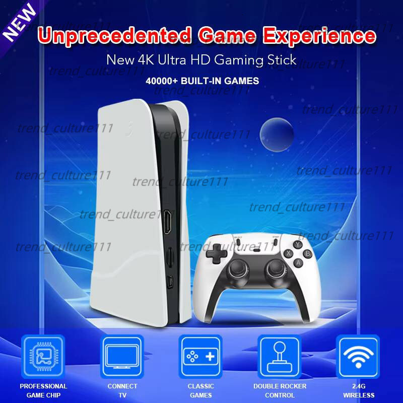 Ye Q10 SE Consoles 64GB 40000+ 2.4g Wireless Control Retro Classic Video Game Console