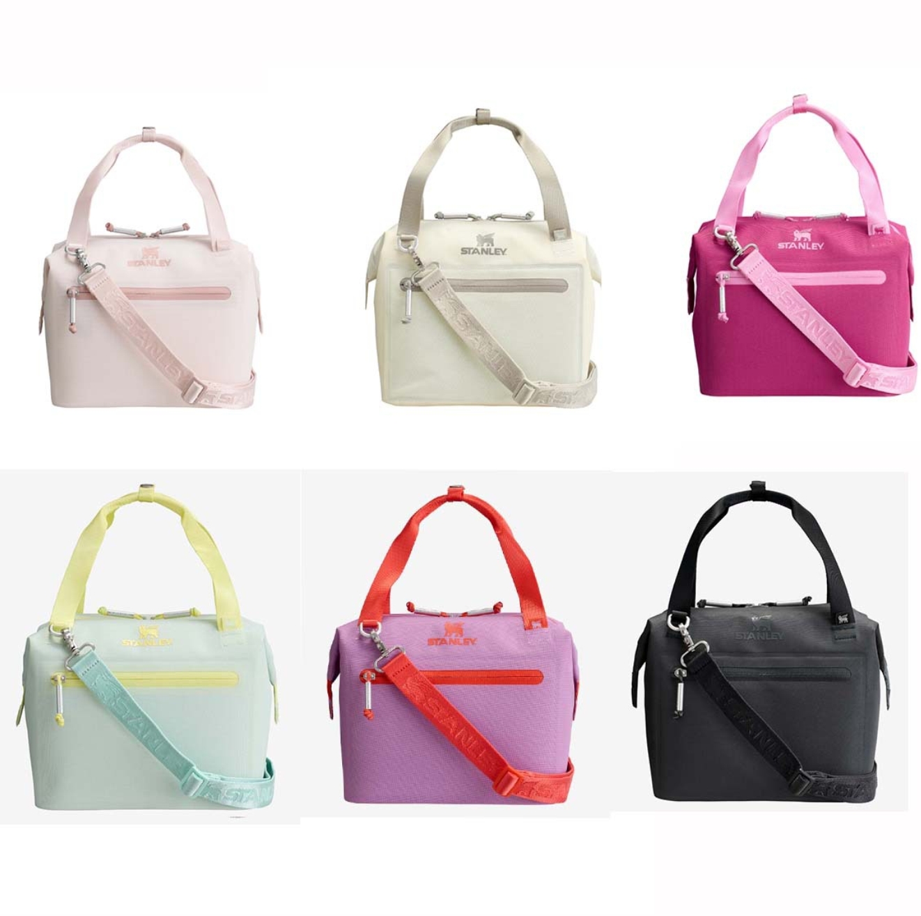 All Day Julienne Mini Soft Cooler Lunch Bag Box Recycled Polyester Cooler 12-Hour Cooling Travel Cooler Bags US STOCK 2305G