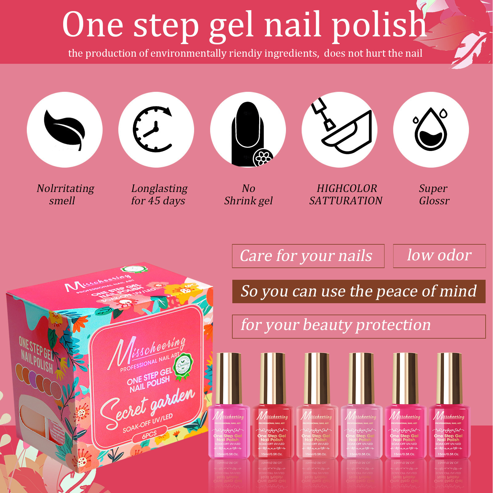 Beautilux 30pcs Soak Off UV LED High Pigment Gel Nail Polish Nails Art Gel Polish Lacquer Nail Supplies for Professionals 240619