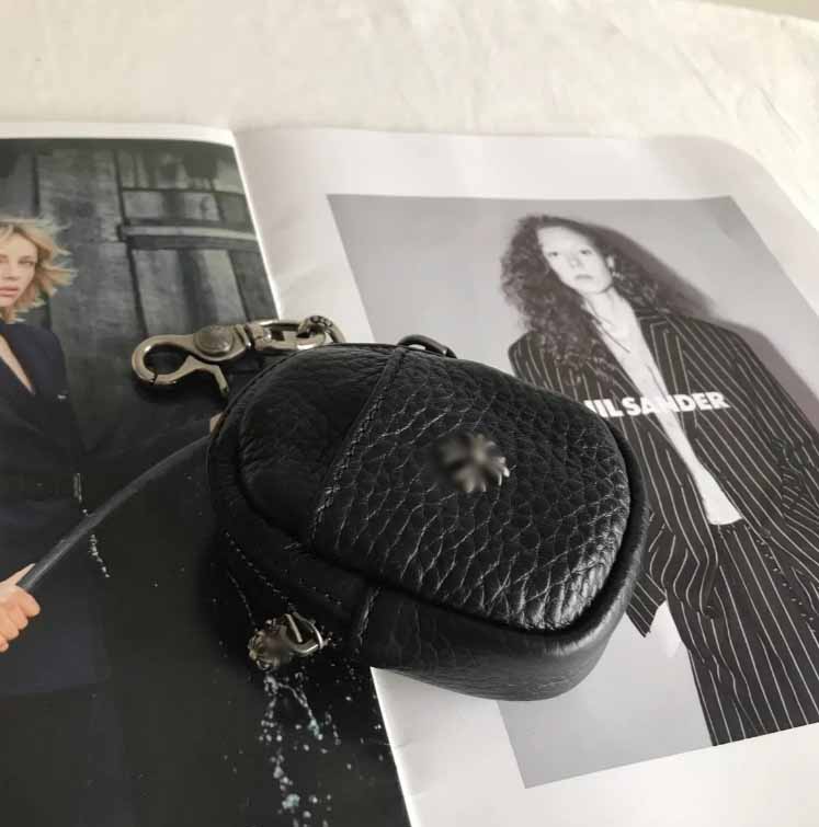 chrome Coin, car key, bag, pendant accessories, freely and casually match mini pendants to decorate a small coin purse