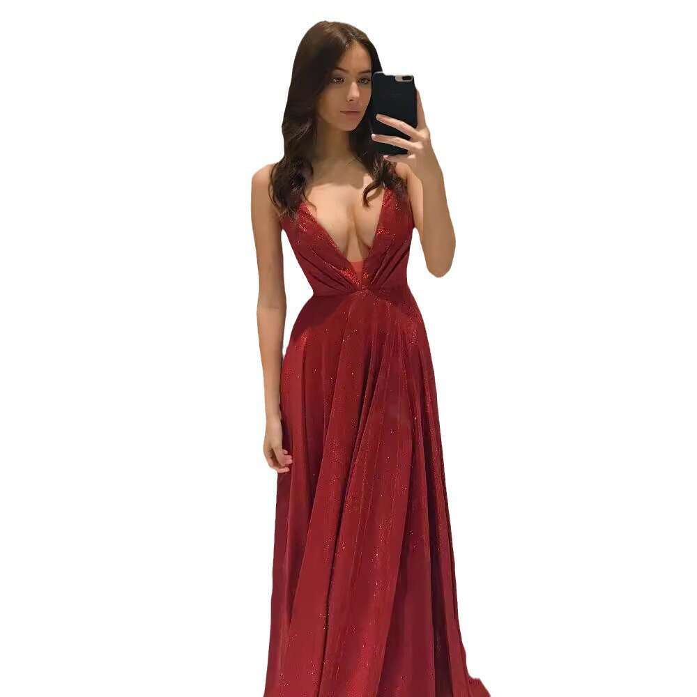 Halter Whit Maxi Dresses New Women S Slim Fit Long With Suspended Open Back Dress Prom Sexy Dress