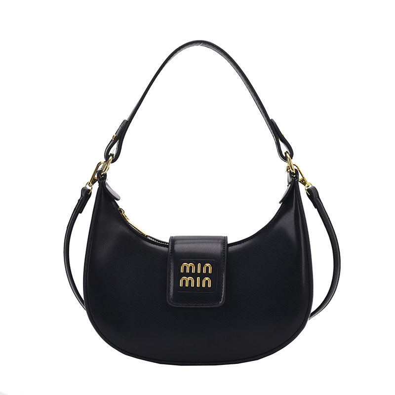 2025 Designer Bag Vintage Women's Shoulder Bag Stylish Crescent-shaped Crossbody Purse Premium Texture Commute Underarm Bag With Free Shipping