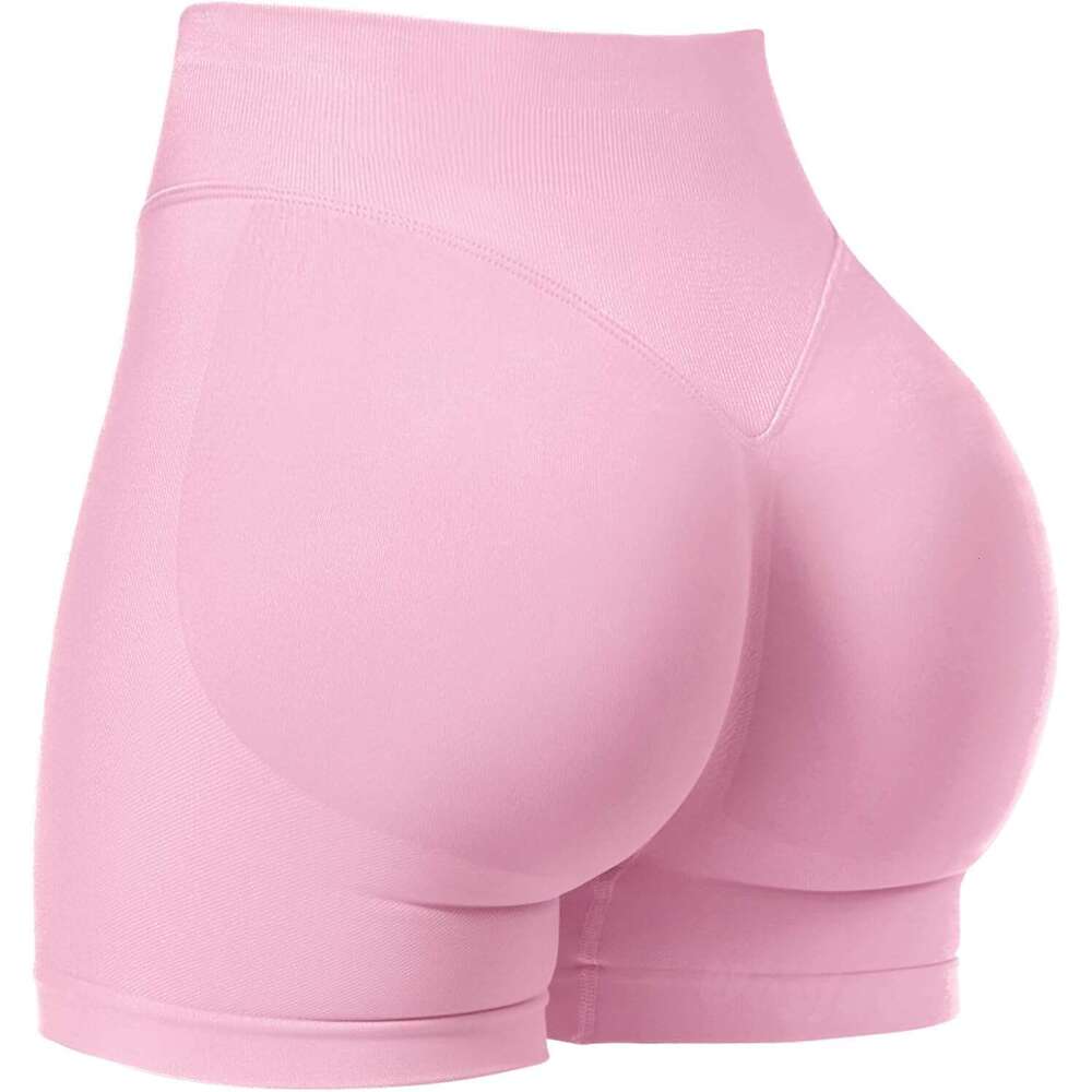 DHEssentials Women Workout Impact 3.6"/ 4.5"/ 6" Scrunch Butt Lifting Gym Seamless Booty Biker Shorts