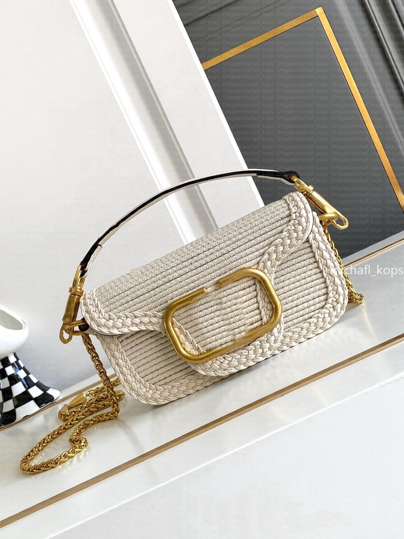 Designer bag 10A baguette Fashion woven armpit bag Women's shoulder bag Flip up handbag Leather crossbody bag